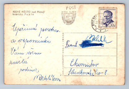 Pohlednice NOVÉ MĚSTO nad Metují - letovisko Peklo (P658)