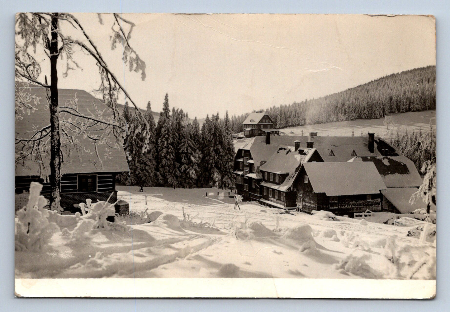 Pohlednice Orlické hory - Horský hotel - Šerlišský mlýn (P664)