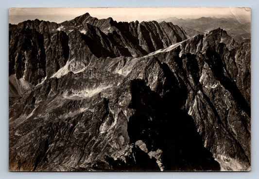 Pohlednice VYSOKÉ TATRY - pohľad z Rysov na západ (P681)