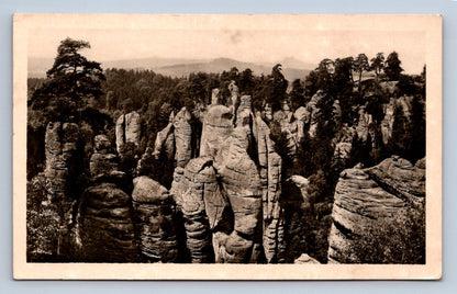 Pohlednice PRACHOVSKÉ SKÁLY (P684)