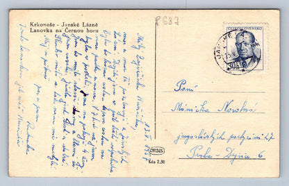 Pohlednice KRKONOŠE - Janské lázně (P687)