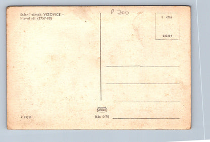 Pohlednice Státní zámek VIZOVICE - hlavní sál (P700)