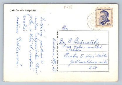 Pohlednice JABLONNÉ v Podještědí (P718)
