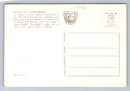 Pohlednice Babiččino údolí - STARÉ BĚLIDLO (P732)