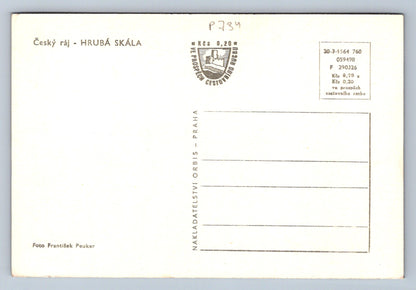 Pohlednice ČESKÝ RÁJ - HRUBÁ SKÁLA (P734)
