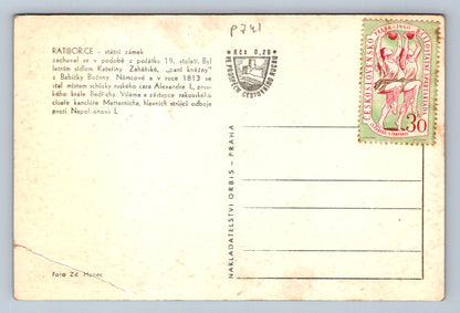 Pohlednice RATIBOŘICE - státní zámek (P741)