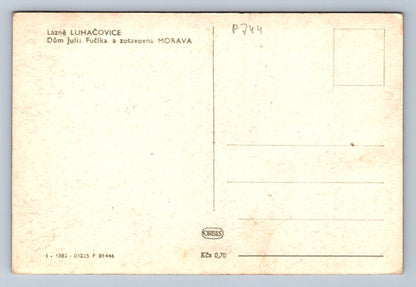 Pohlednice Lázně LUHAČOVICE (P744)