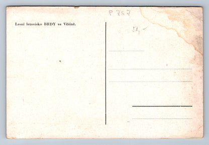 Pohlednice Lesní letovisko BRDY ve Věšíně (P757)