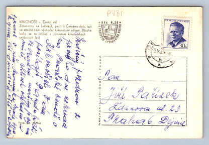 Pohlednice KRKONOŠE - Černý důl (P781)