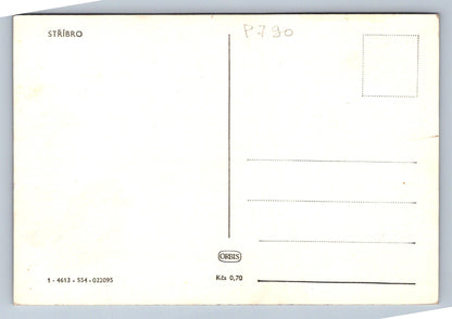 Pohlednice STŘÍBRO (P790)
