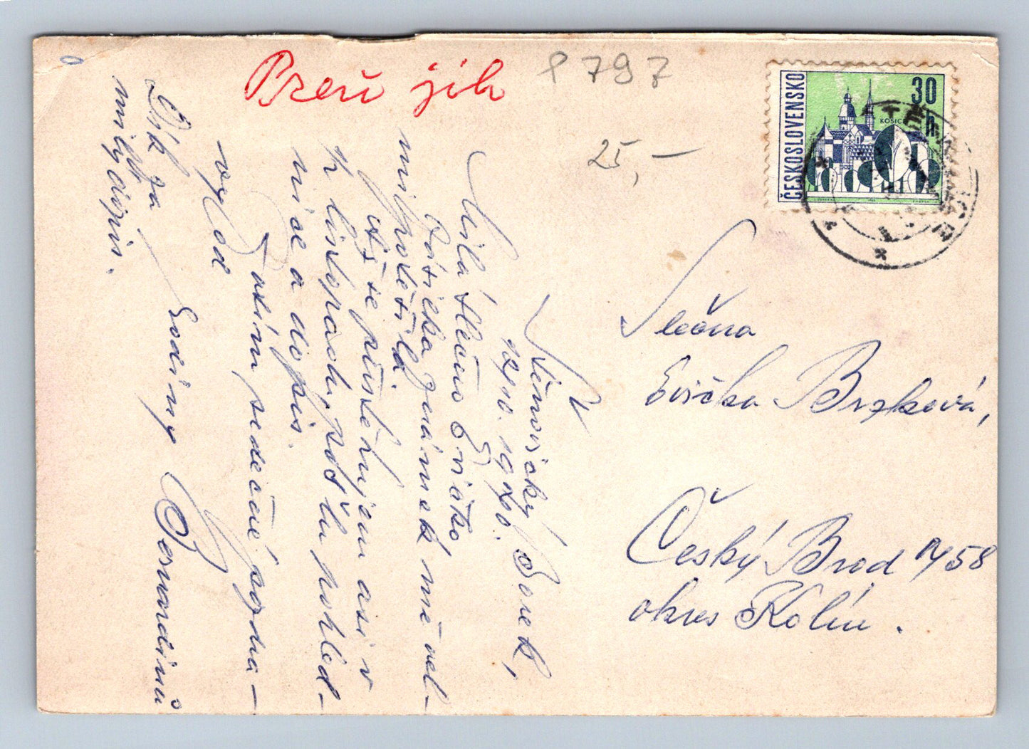 Pohlednice Partie u Šťahlav (P797)