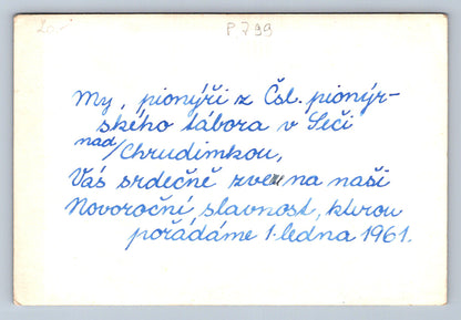 FOTO Pionýři z Čsl. pionýrského tábora v Ječi nad Chrudimkou(P799)