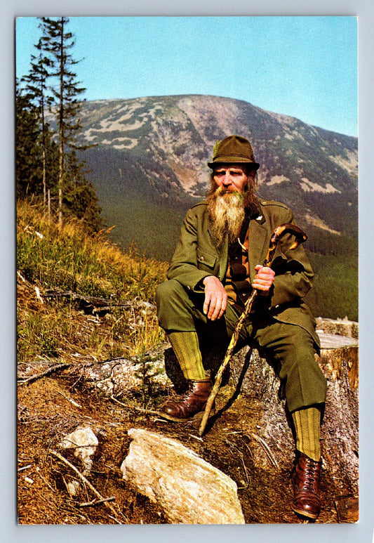 Pohlednice KRKONOŠE - KRAKONOŠ - vládce hor (P833)