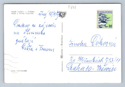 Pohlednice MALÁ FATRA - VRÁTNA - Malý a Velký Rozsutec (P841)