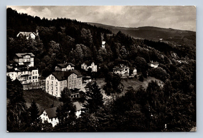 Pohlednice KRKONOŠE - JANSKÉ LÁZNĚ - východní část města (P872)