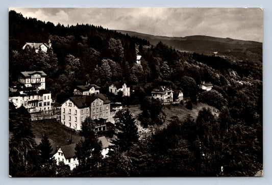 Pohlednice KRKONOŠE - JANSKÉ LÁZNĚ - východní část města (P872)