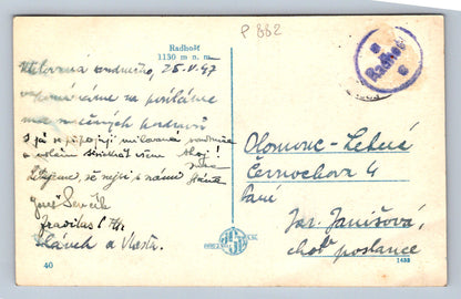 Pohlednice Radhošť 1130 m n. m. (P882)