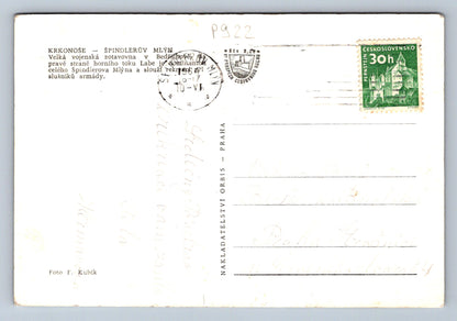 Pohlednice KRKONOŠE - ŠPINDLERŮV MLÝN (P922)
