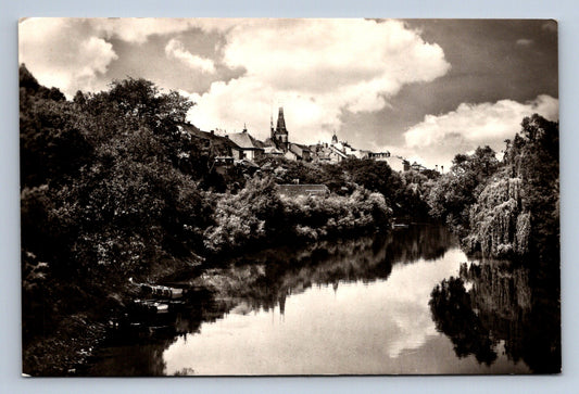 Pohlednice LOUNY - pohled od Ohře (P936)