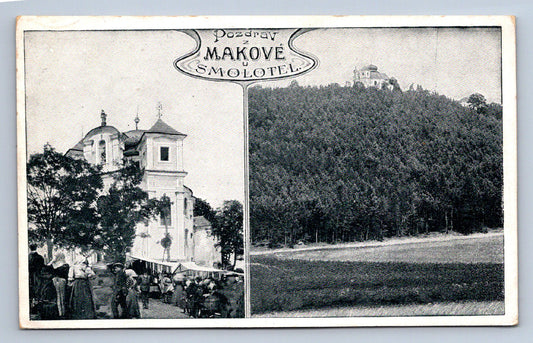Pohlednice Pozdrav z MAKOVÉ u SMOLOTEL (P938)