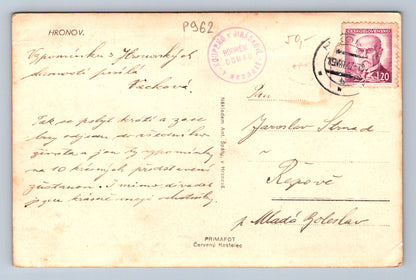 Pohlednice HRONOV (P962)
