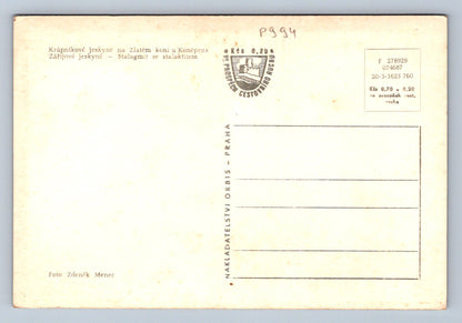 Pohlednice Krápníkové jeskyně na Zlatém koni u Koněprus(P994)