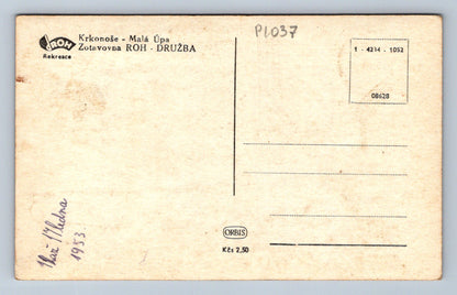 Pohlednice Krkonoše - Malá Úpa - zotavovna ROH - DRUŽBA (P1037)
