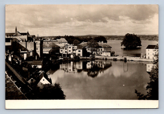 Pohlednice JINDŘICHŮV HRADEC - pohled na Vajgar u zámku (P1049)