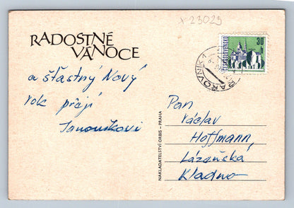 Pohlednice RADOSTNÉ VÁNOCE (X23023)