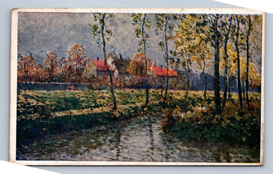 Pohlednice JAR. ŠIMŮNEK: U POTOKA (X23090)