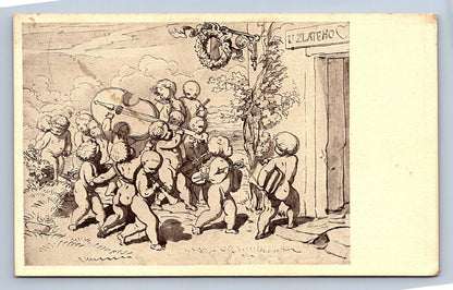 Pohlednice JOSEF. MANES: CYKLUS PÍSEŇ (X23135)