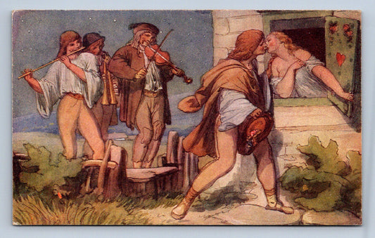 Pohlednice J. MANES: MUSICA LÁSKY (X23136)