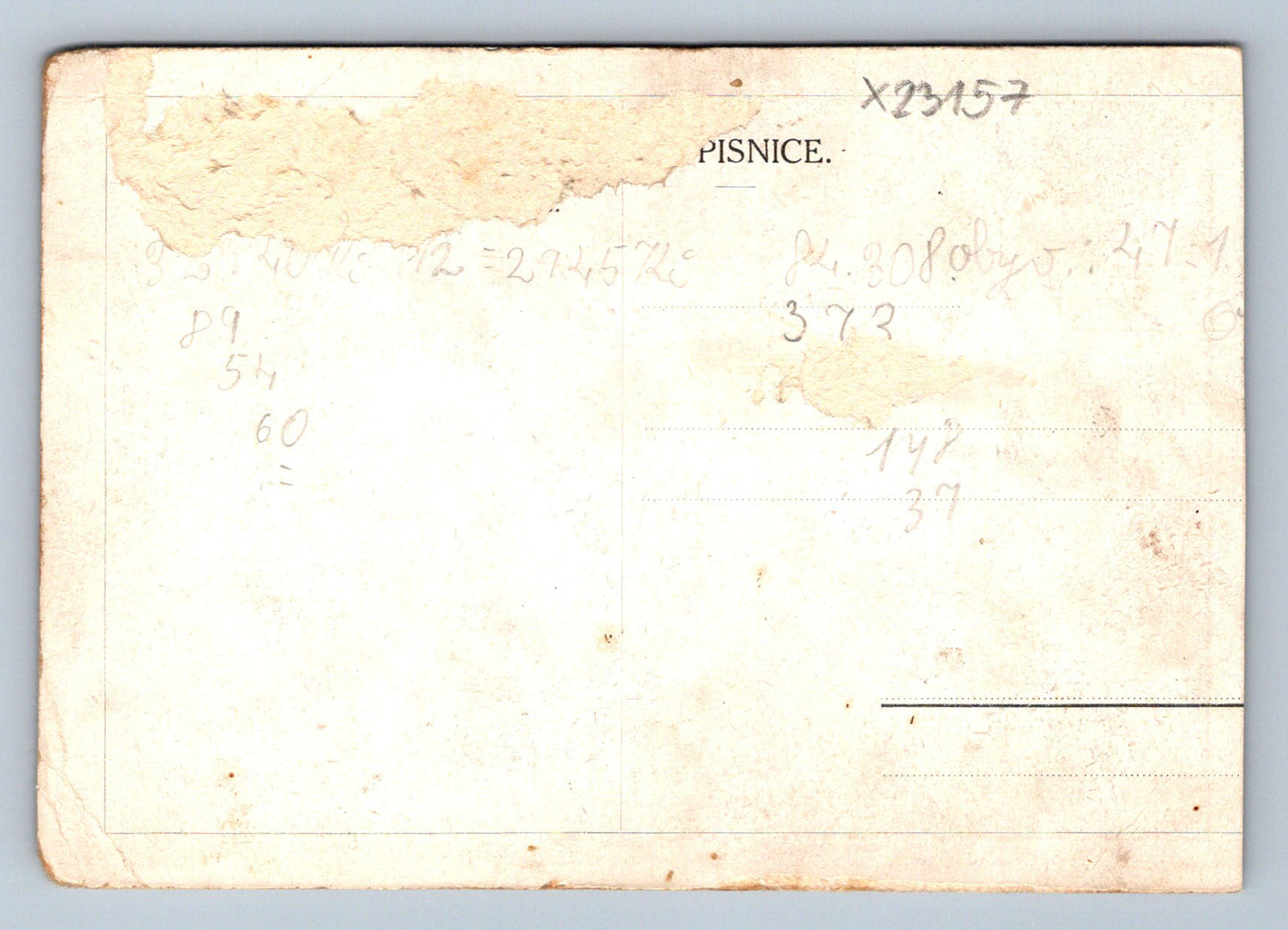 Pohlednice DOPISNICE HŘBITOV (X23157)