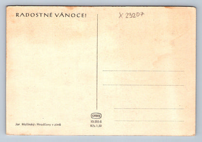 Pohlednice RADOSTNÉ VÁNOCE (X23207)