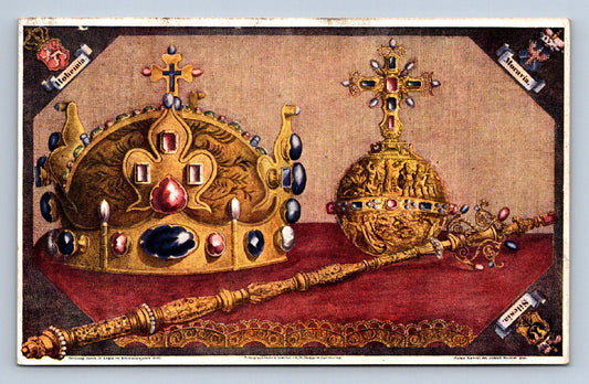 Pohlednice Korunovace Ferdinanda Dobrotivého, r. 1836 (X23259)