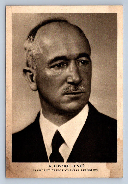 Pohlednice Dr. Edvard Beneš – prezident ČSR (X23281)