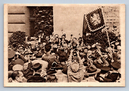 Pohlednice VÍTÁNÍ PRESIDENTA DR. ED. BENEŠE (X23291)