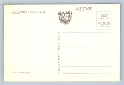 Postcard LIBVERDA SPA IN THE JIZER MOUNTAINS COLONADE (X23308)