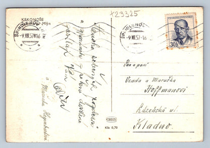 Postcard KRKONOSE - ŠPINDLERŮV MLÝN (X23325)