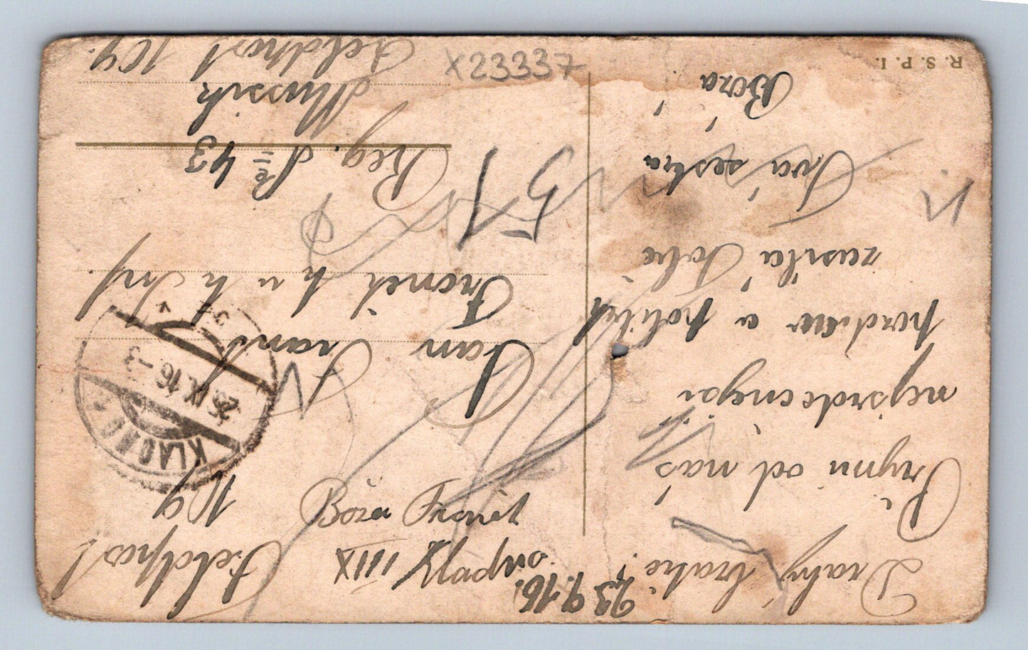 Postcard PRAGUE - NATIONAL THEATRE (X23337)