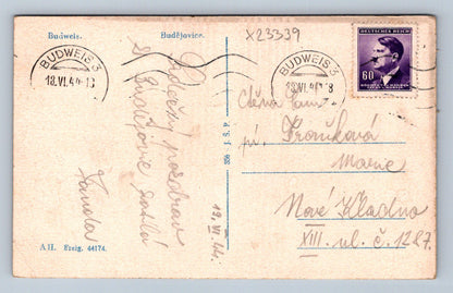 Postcard BUDĚJOVICE (X23339)