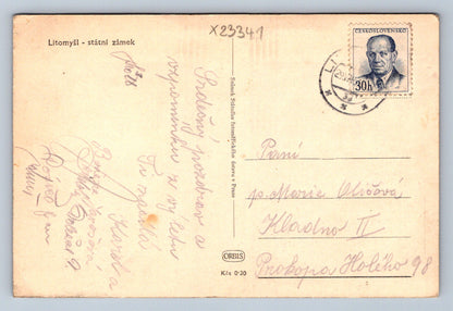 Postcard LYTOMYŠL - STATE CASTLE (X23341)