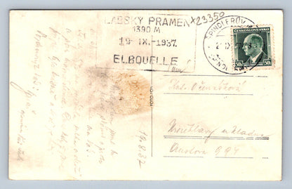 Postcard KRKONOSE - ELEBE SPRING (X23350)