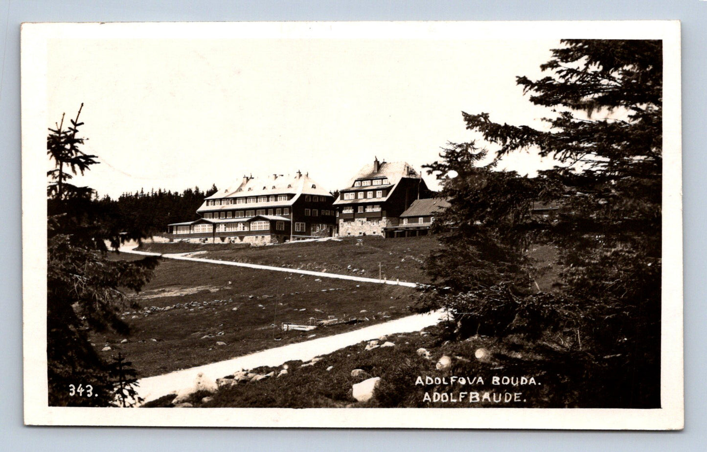 Postcard ADOLF'S SHED (X23355)