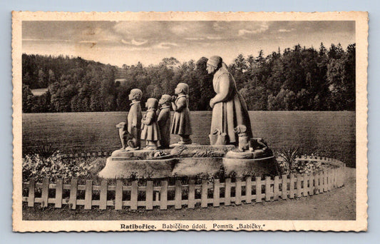Postcard RATIBOŘICE - GRANDMA'S VALLEY - GRANDMA'S MONUMENT (X23362)