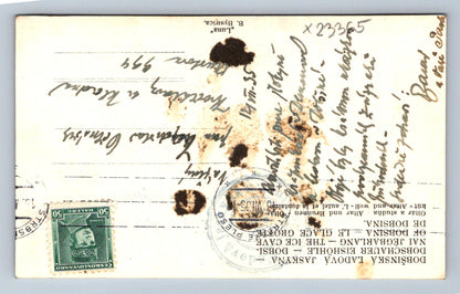 Postcard DOBŠINSKÁ ŁADOVÁ CAVE (X23365)