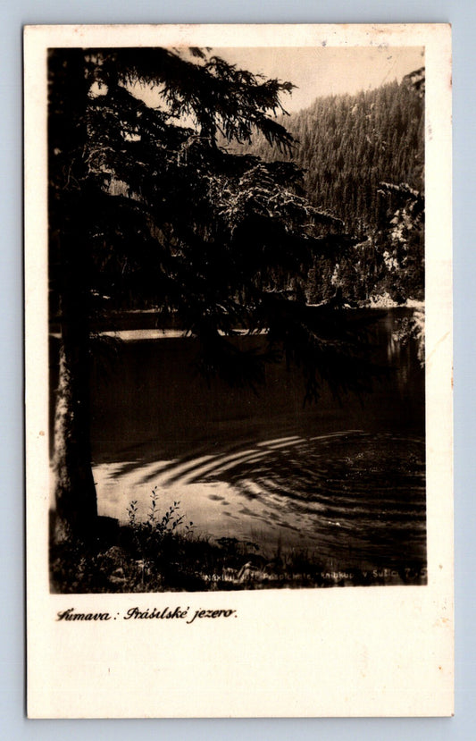 Postcard ŠUMAVA - PRÁŠILSKÉ LAKE (X23373)