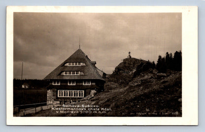 Postcard ŠUMAVA - SUŠICKO - KLOSTERMANN'S COTTAGE KČST (X23381)