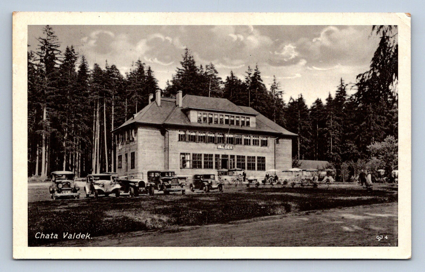 Postcard VALDEK COTTAGE (X23382)