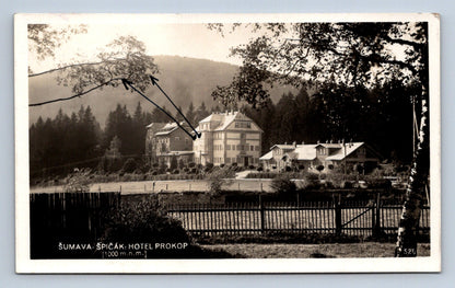 Postcard ŠUMAVA ŠPIČÁK: HOTEL PROKOP (X23384)